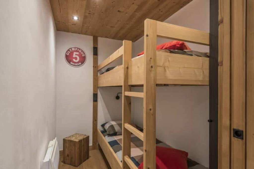 Charmant T2 Megeve, 10 Min A Pied Du Centre Экстерьер фото