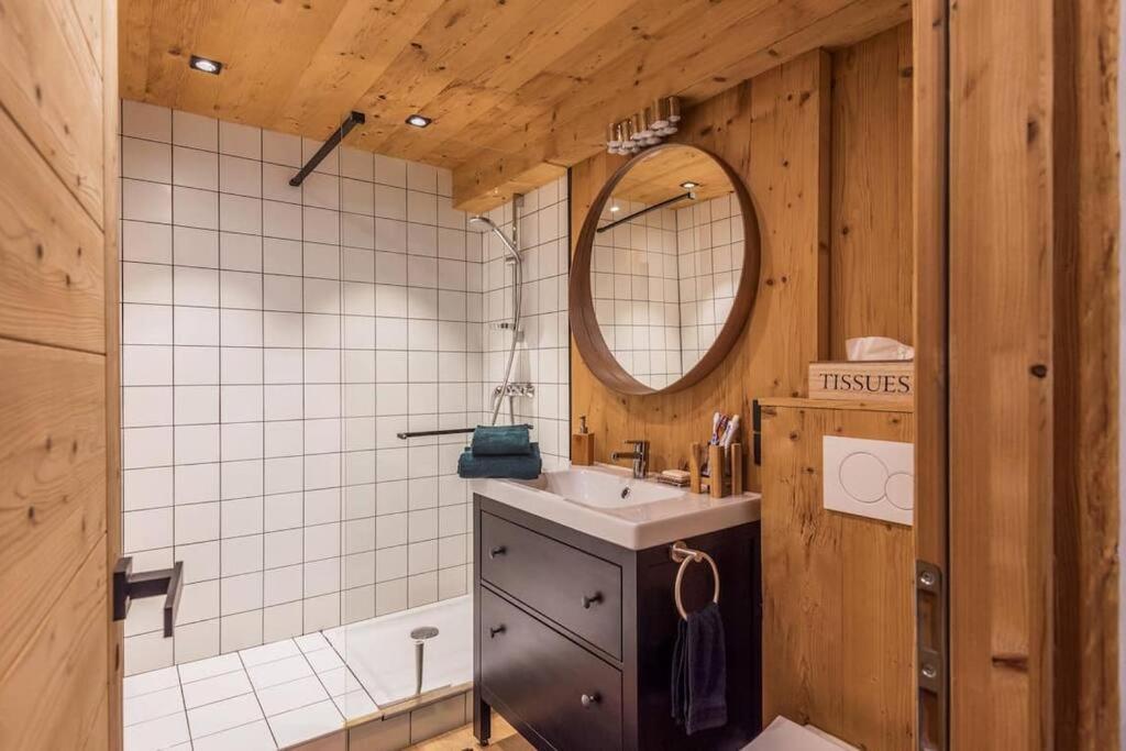 Charmant T2 Megeve, 10 Min A Pied Du Centre Экстерьер фото